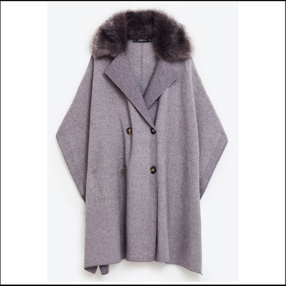 zara capes and ponchos